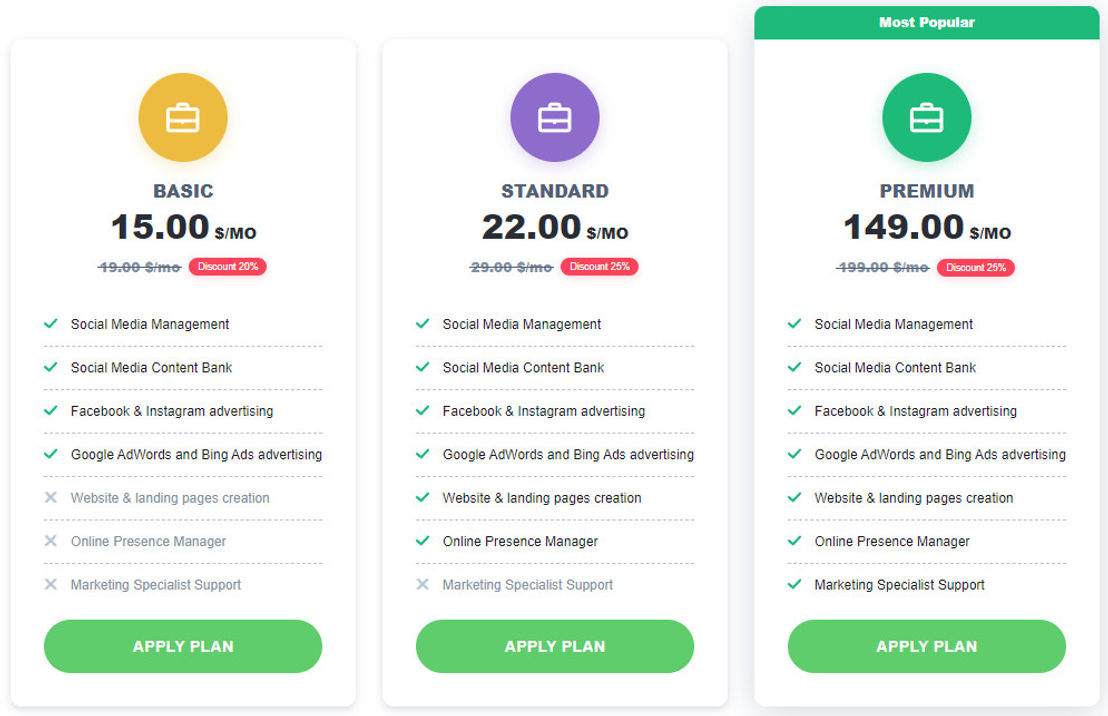 Solomoto pricing