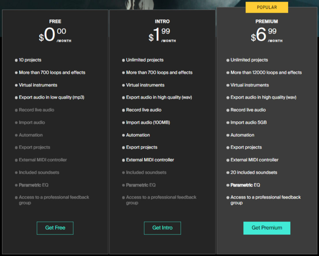 soundation pricing