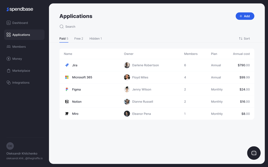 Applications - Dashboard-thumb