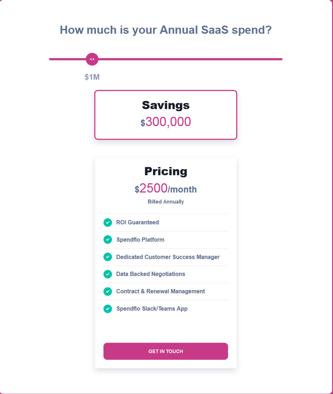 spendflo pricing