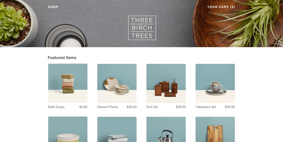 Square Ecommerce screenshot