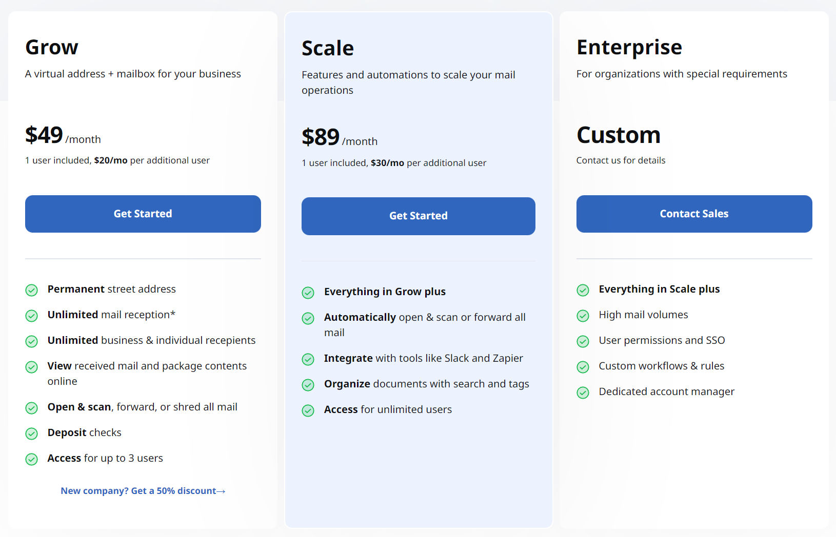 Stable pricing