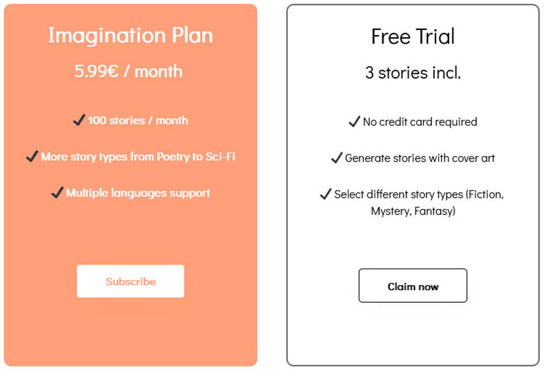 storymaster pricing