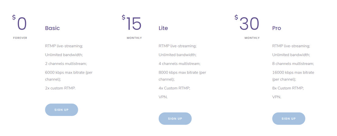 streamster pricing