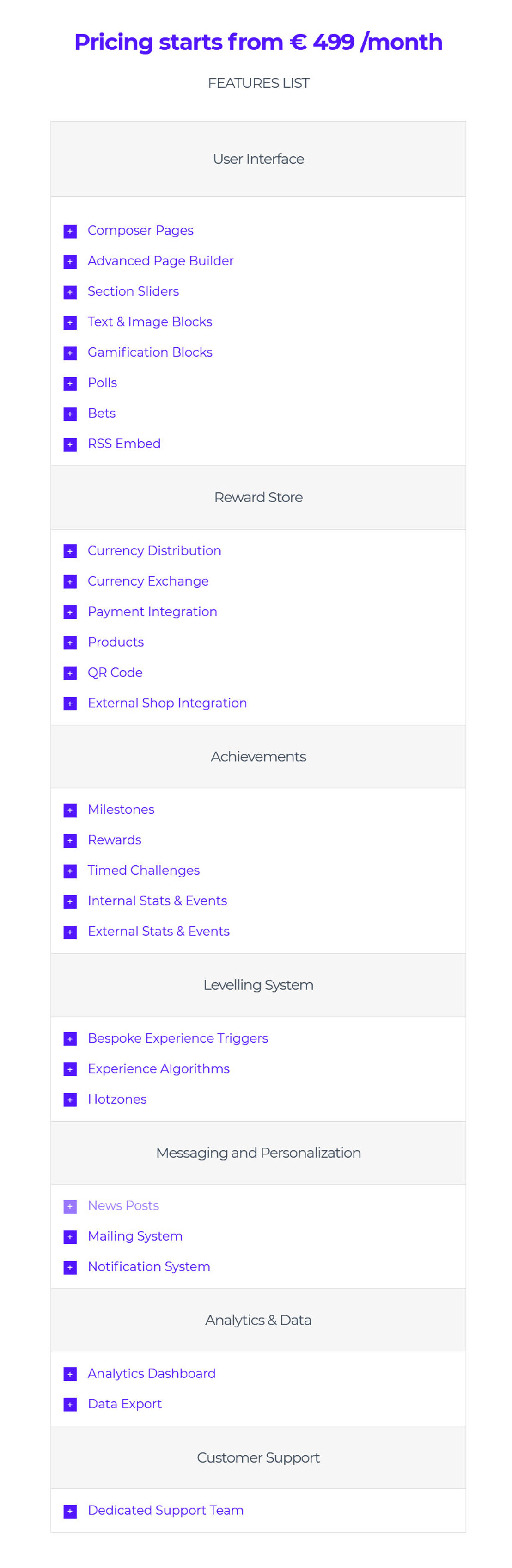 strivecloud-app-gamification-platform pricing