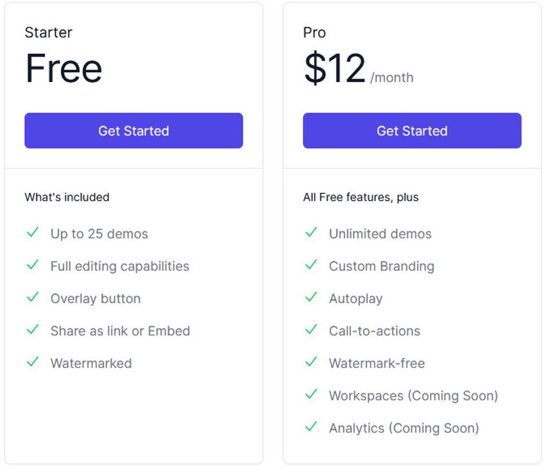 Supademo pricing