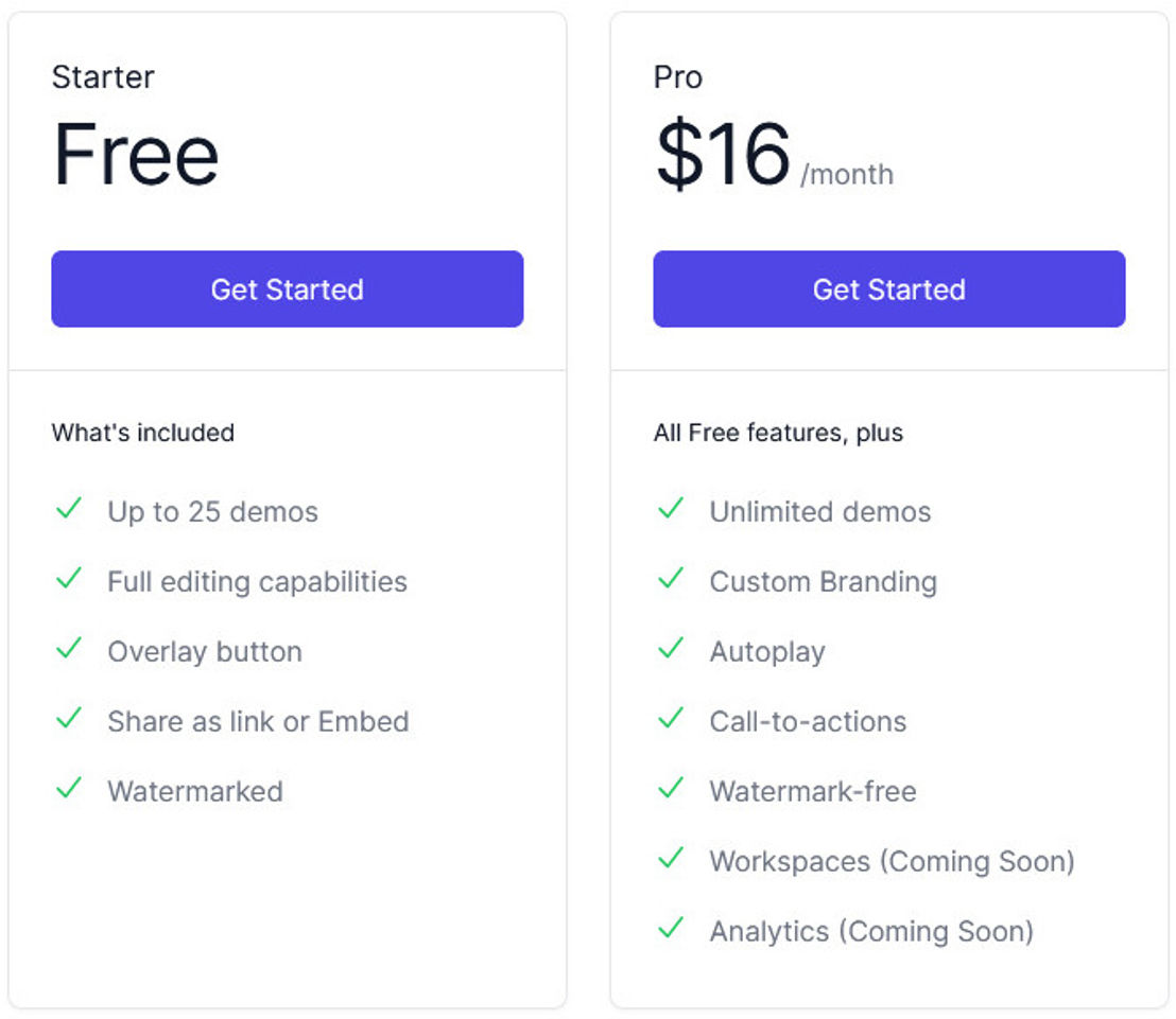 Supademo pricing