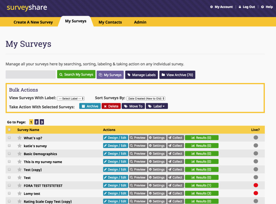 SurveyShare screenshot