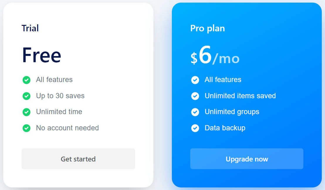 tabExtend pricing