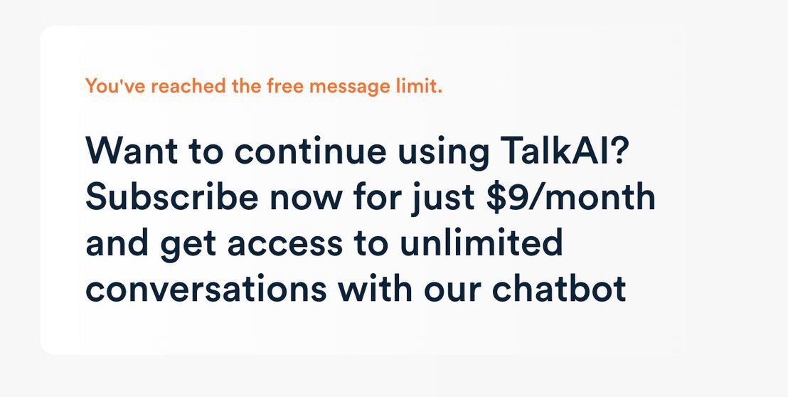 talkai pricing