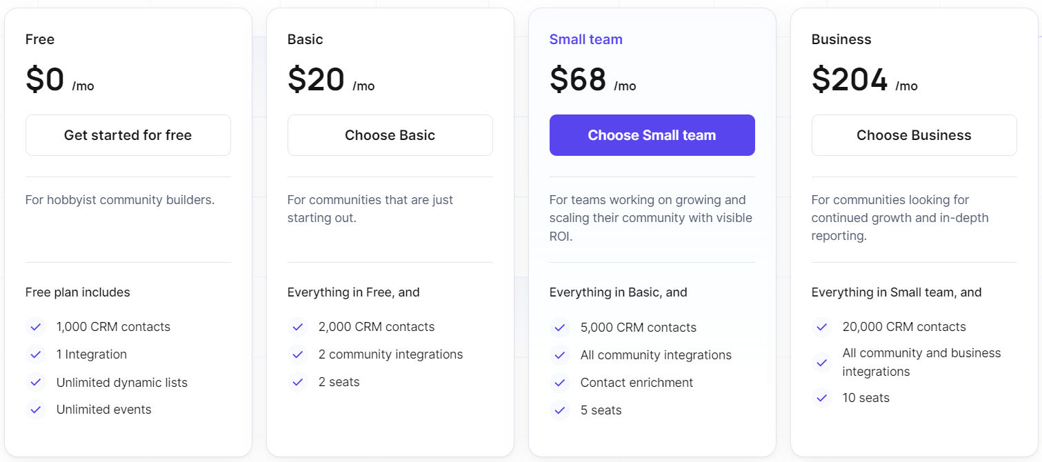 Talkbase pricing