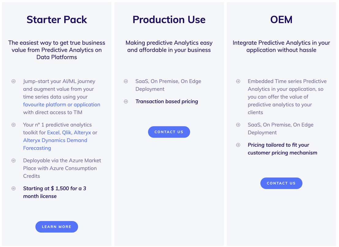 Tangent Works pricing