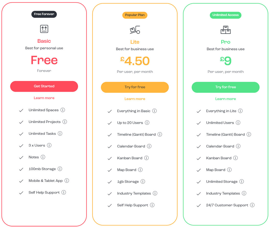 taskbox pricing