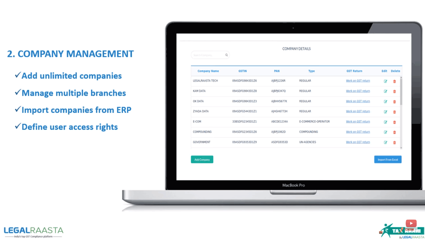 Taxraahi GST Software