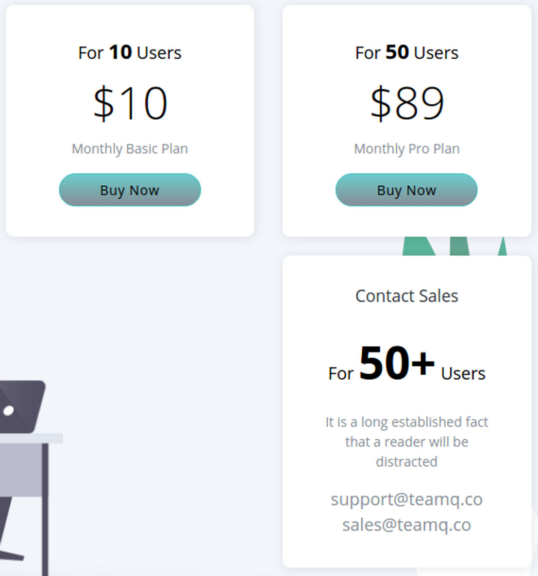 TeamQ pricing