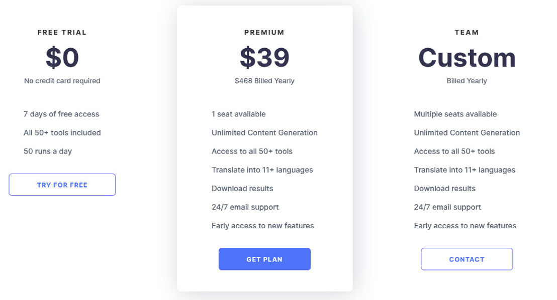 Texta.ai pricing