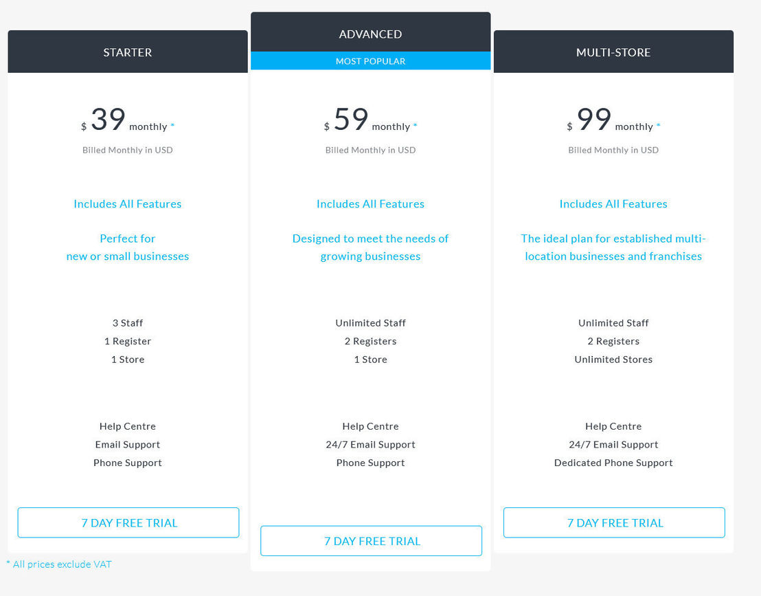 Tillpoint pricing