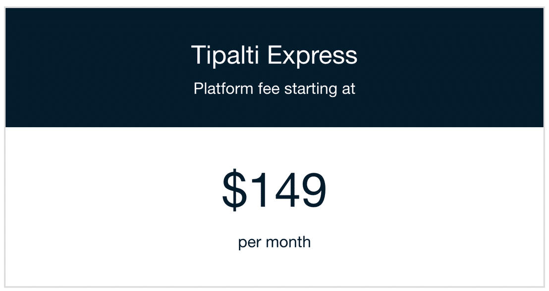 tipalti pricing