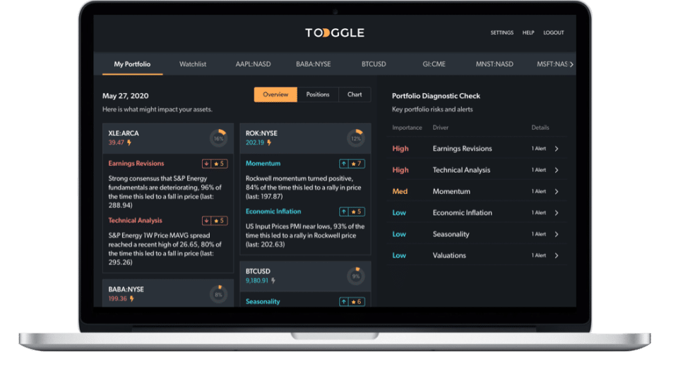 TOGGLE Copilot screenshot