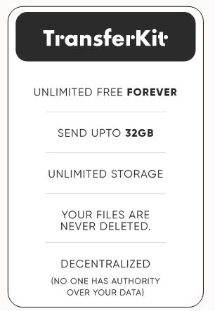 TransferKit pricing