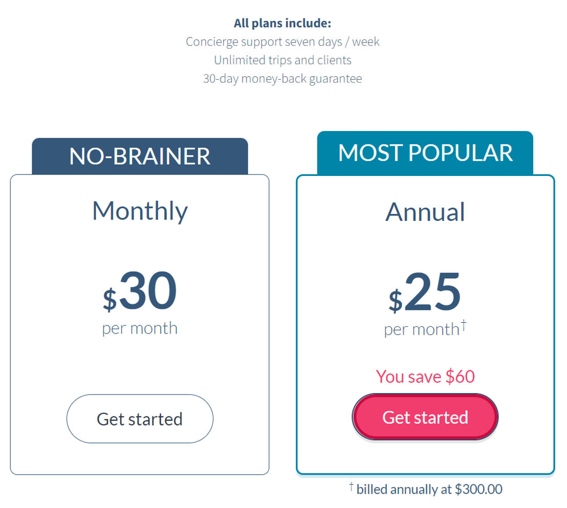 traveljoy pricing