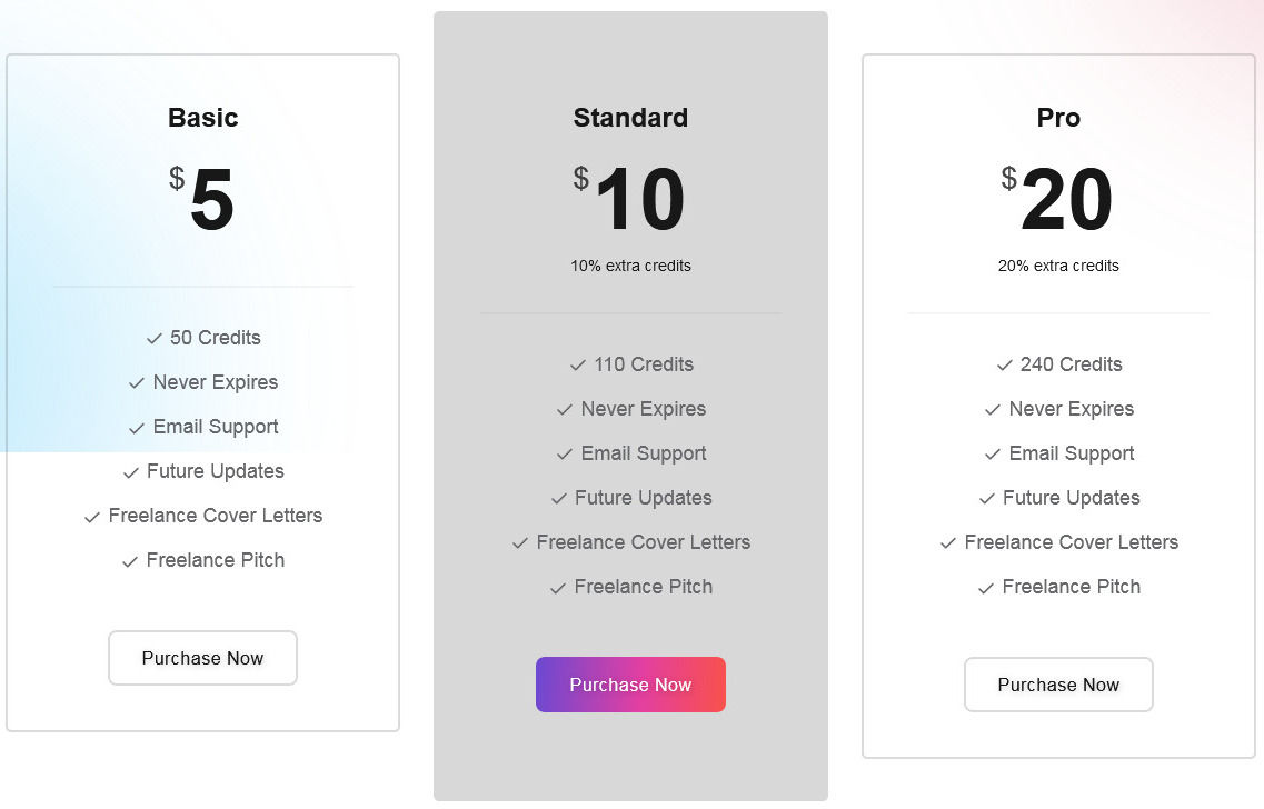 Turbo Pitch pricing