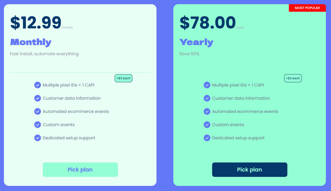 Two Owls pricing