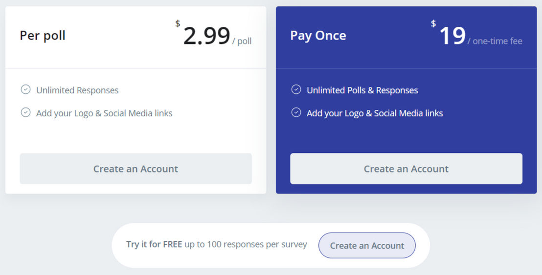 twtpoll pricing