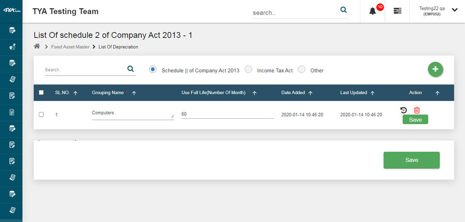 List of Schedule 2 of Company Act 2013 - 1-thumb