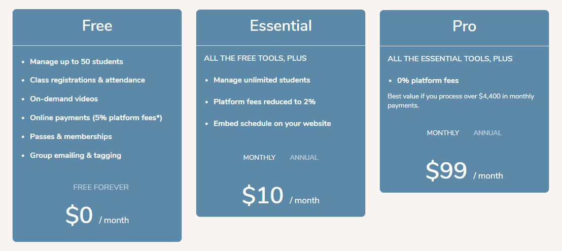 Ubindi pricing