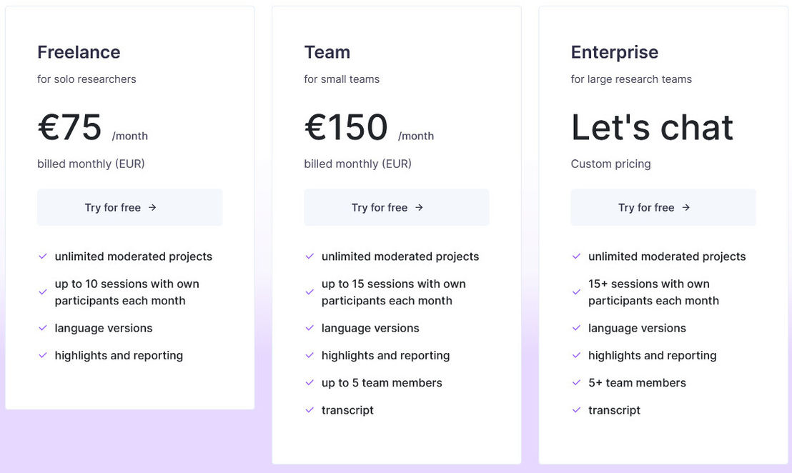 ux-mining pricing