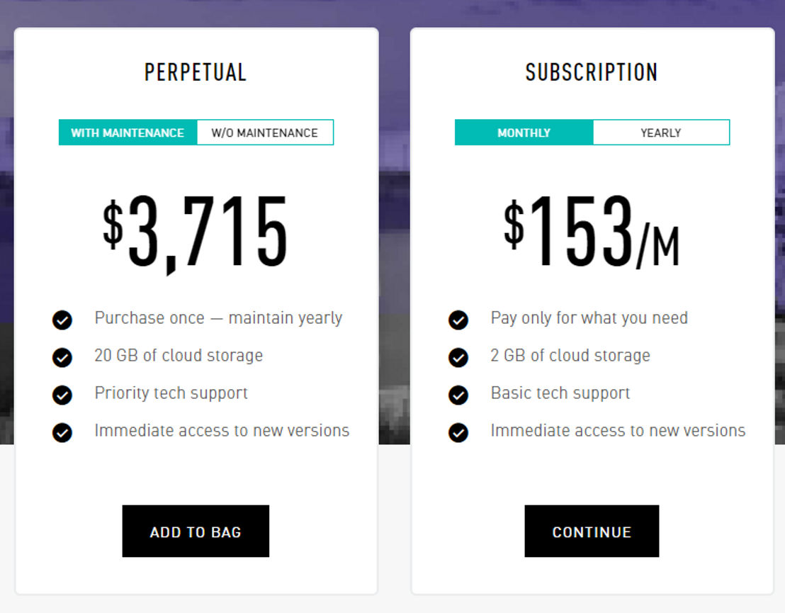 Vectorworks Architect pricing