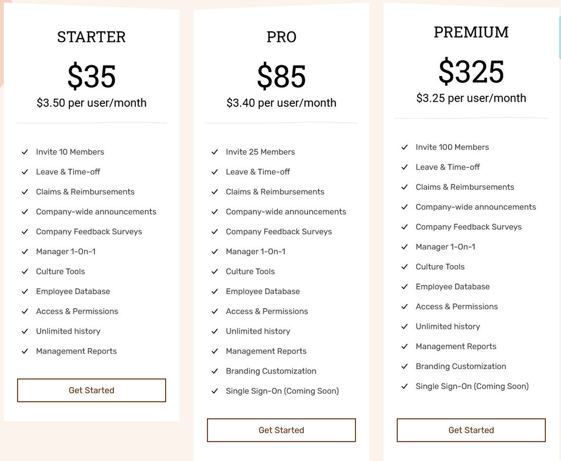 VibeAtWork pricing