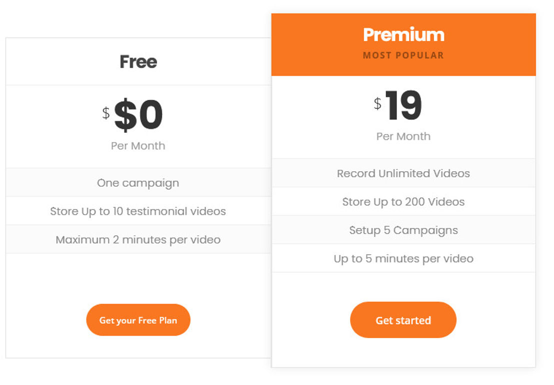 Vidmat pricing