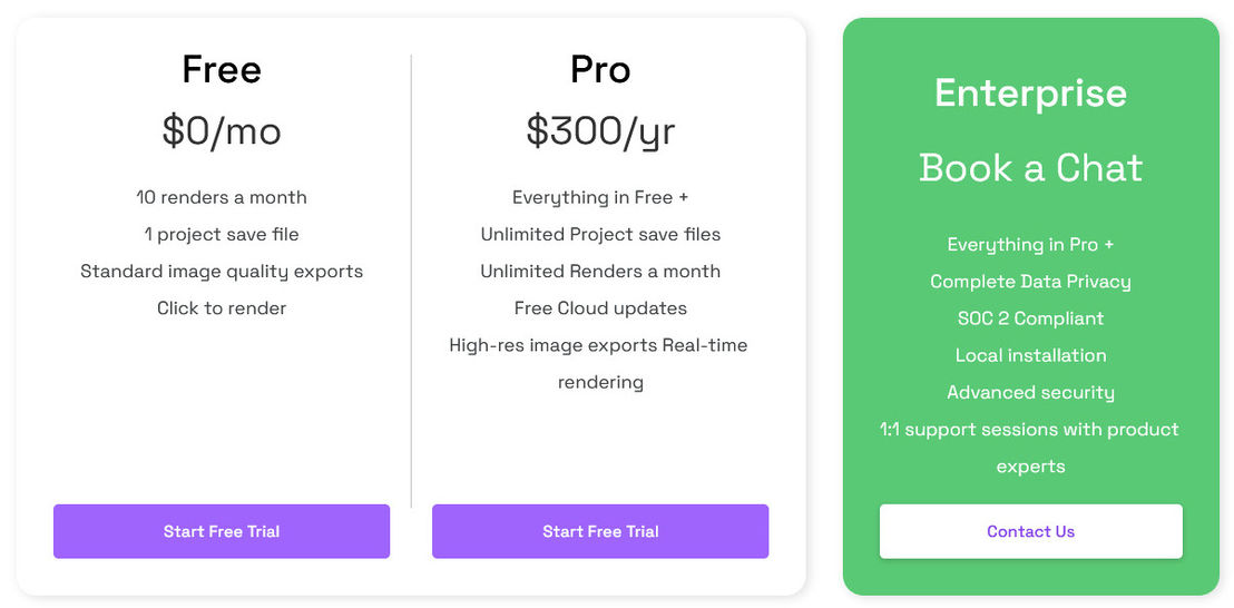 Vizcom AI pricing