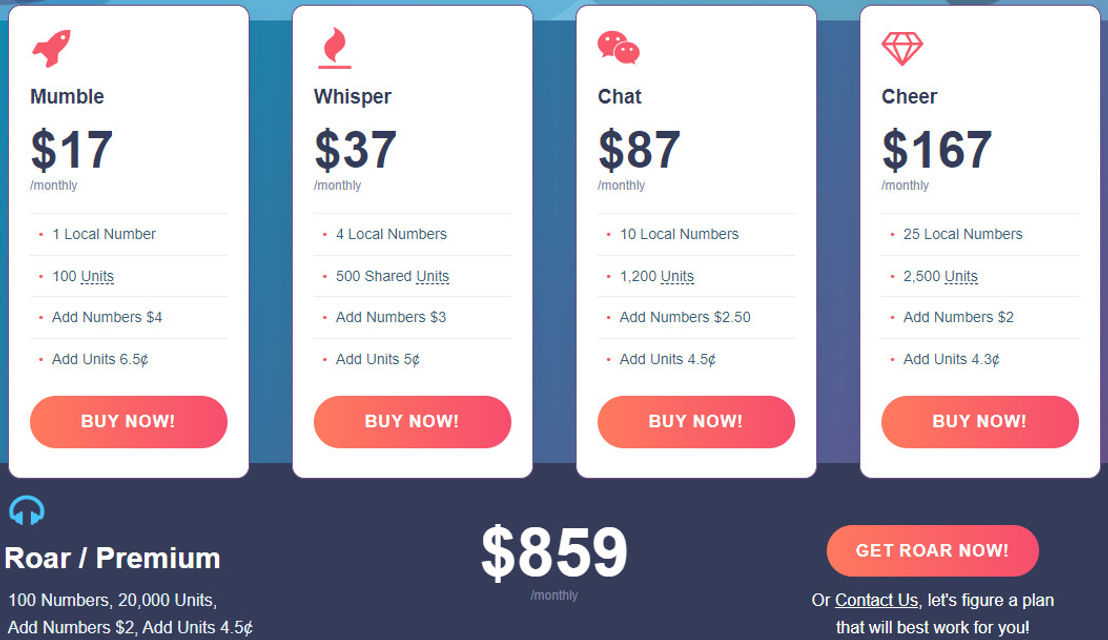 VocalCola pricing