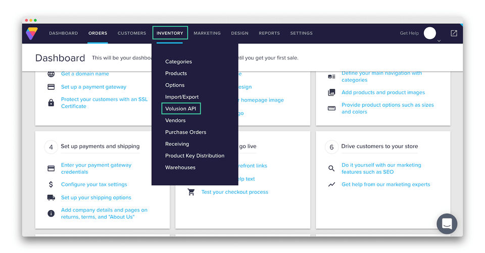 Connect Volusion with Printful