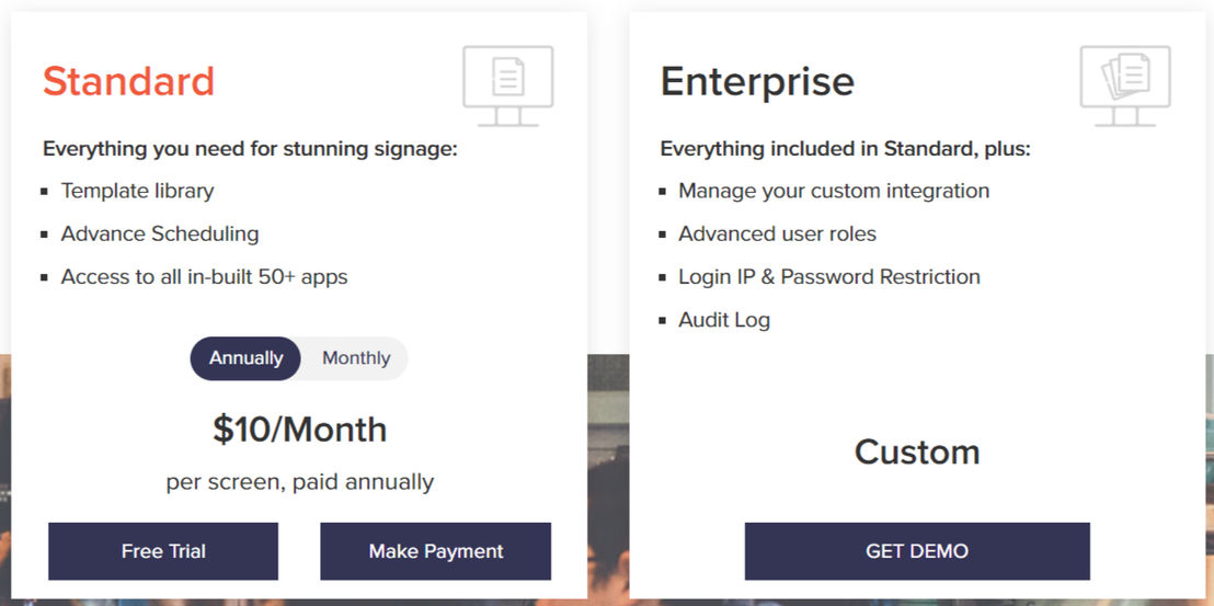 Voolsy Screen pricing