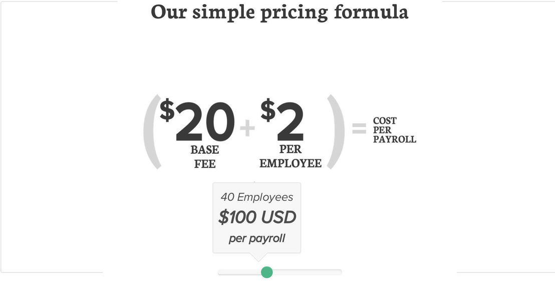 Wagepoint pricing