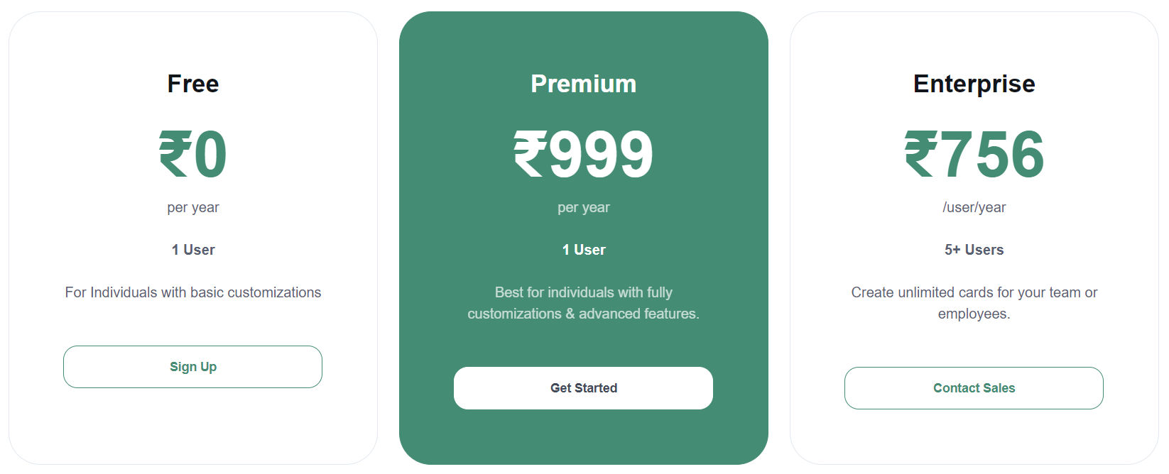 wCard.io pricing