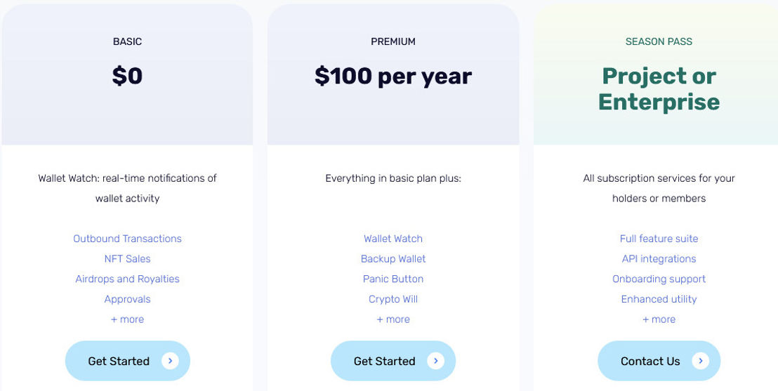 Webacy pricing