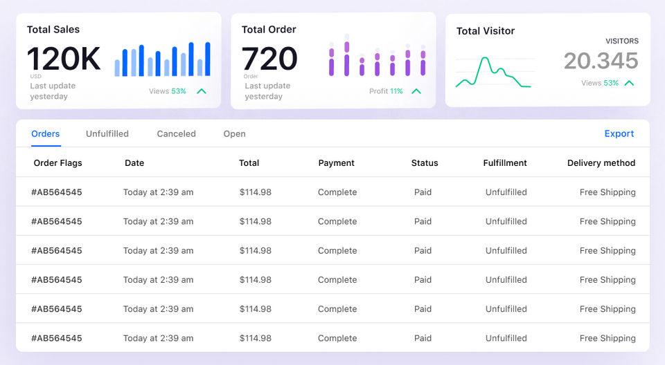 WebCommander screenshot