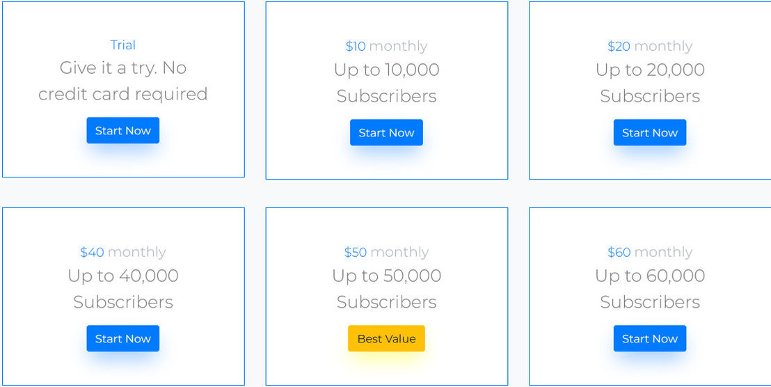 webpushify pricing