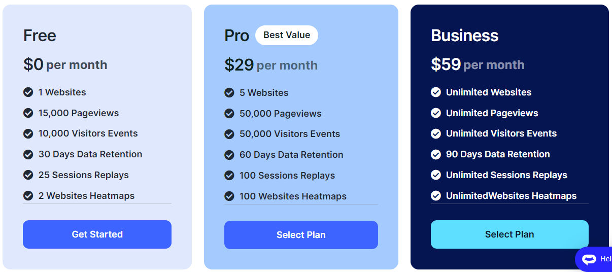 WebTrackFlow pricing