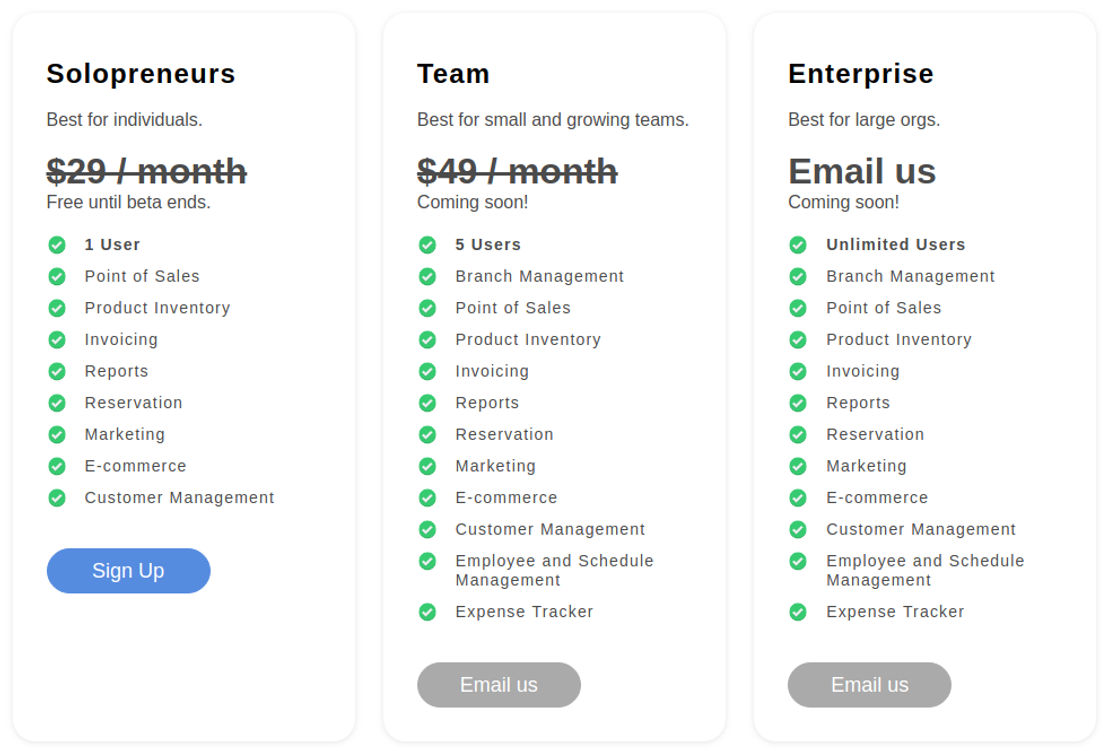 Wemu pricing