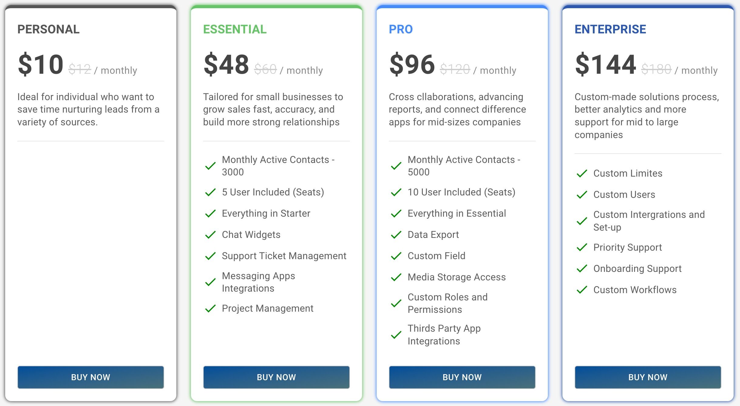 Whatsapp CRM pricing