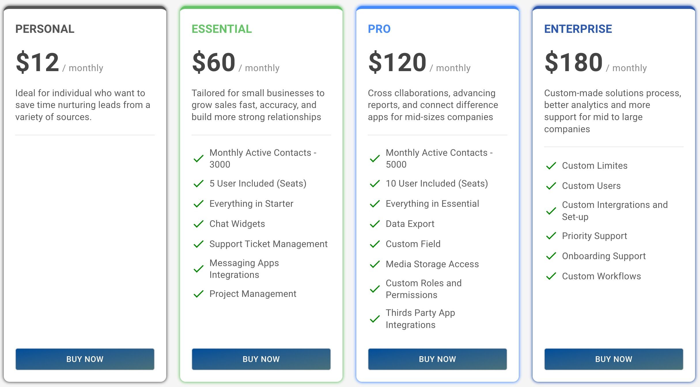 Whatsapp CRM pricing