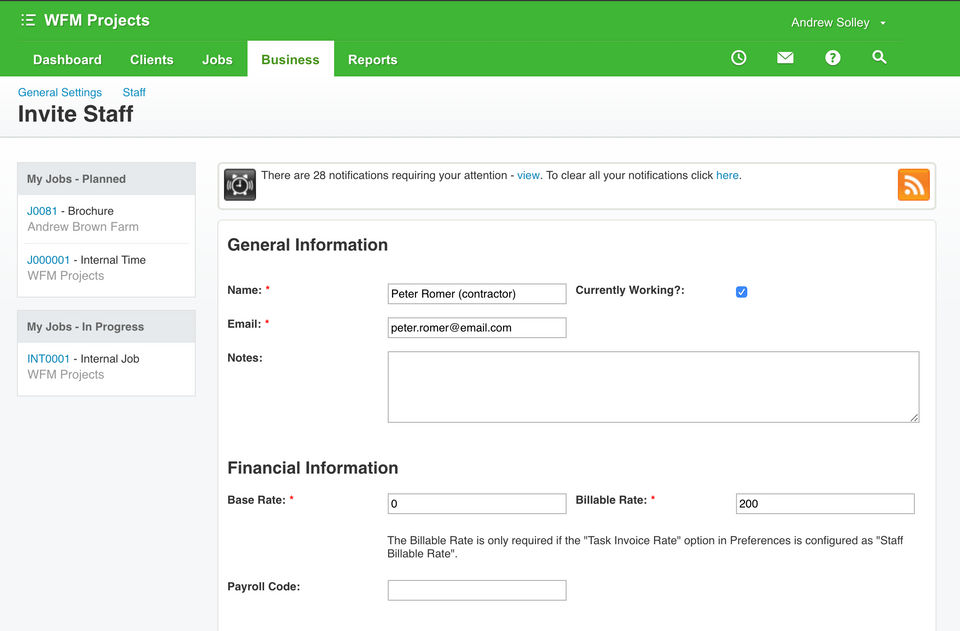  Set up the contractor using the Hybrid method-thumb