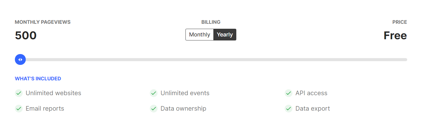 Worksible Analytics pricing