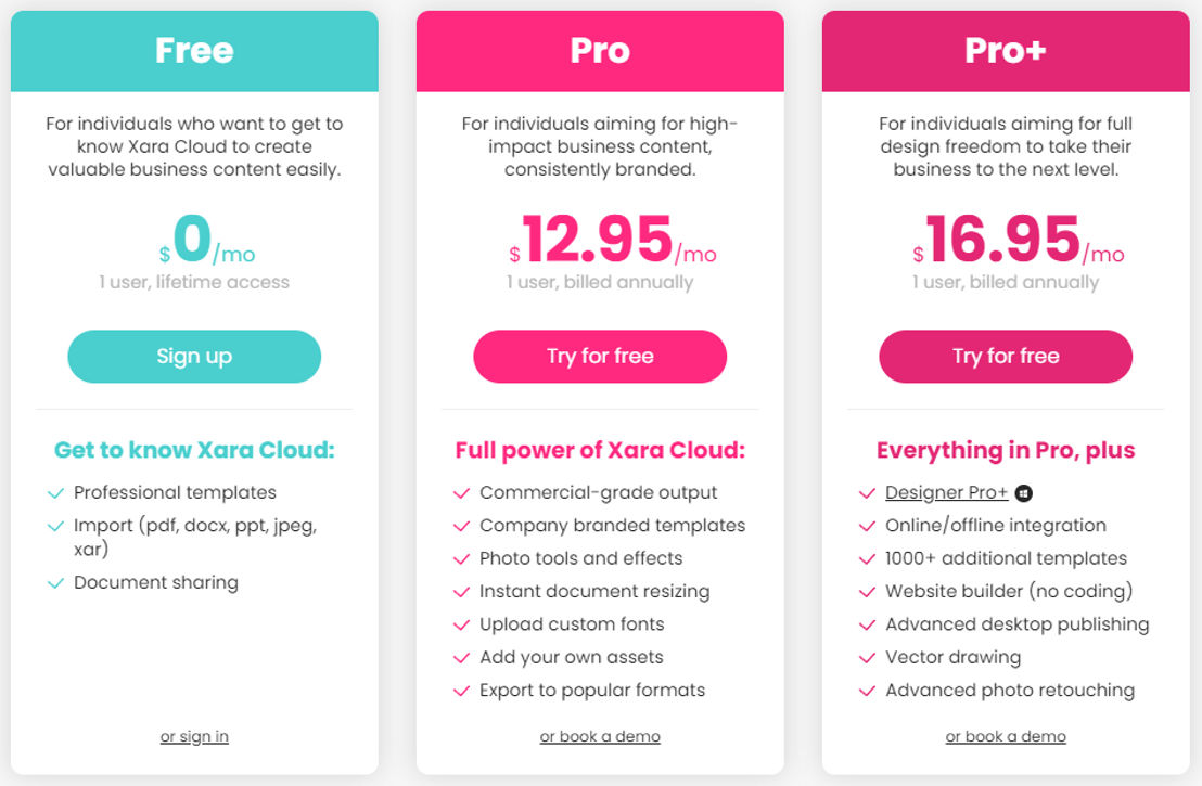 xara-designer-pro pricing